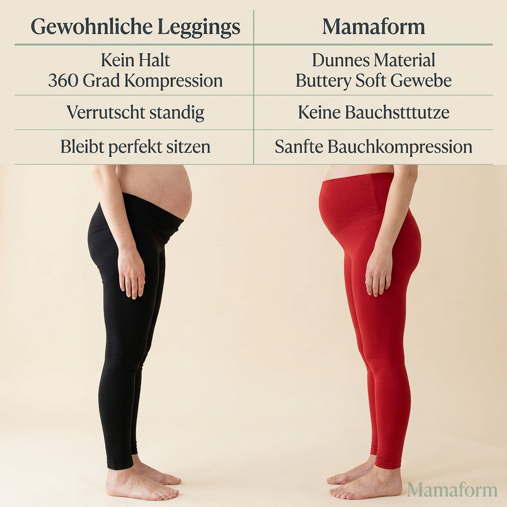 Mamafom Shaping Leggings - zurück zum Selbstbewusstsein!